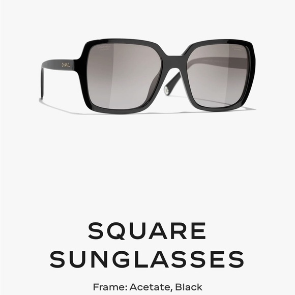 CHANEL Glossy Black Eyewear main image 4